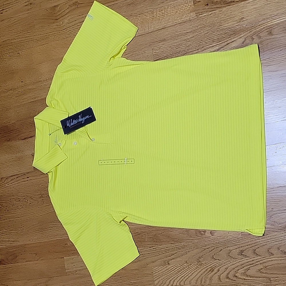 NWT Walter Hagen 25+ UPF dry fit polo